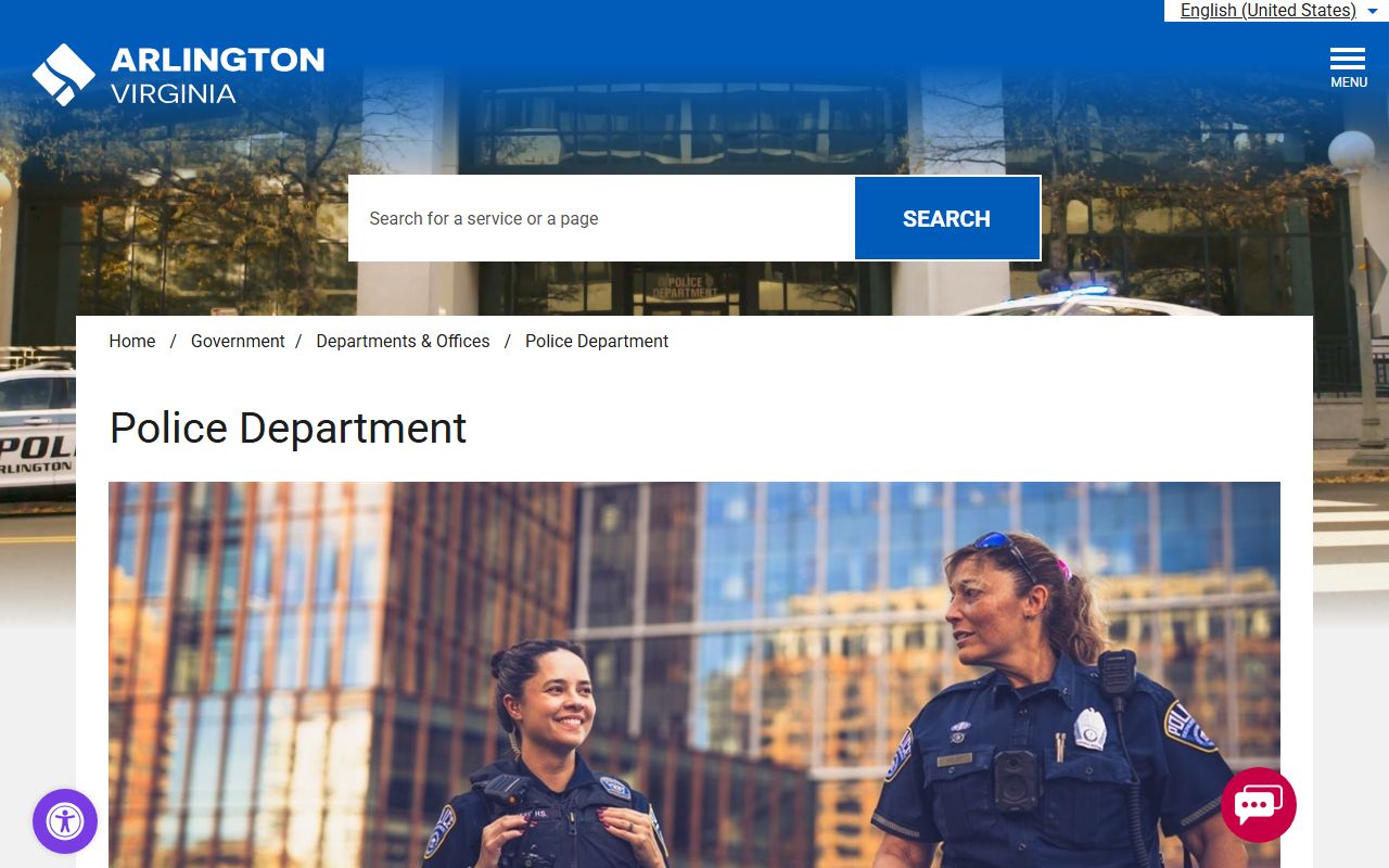Arlington County Police Department - Arrest Records